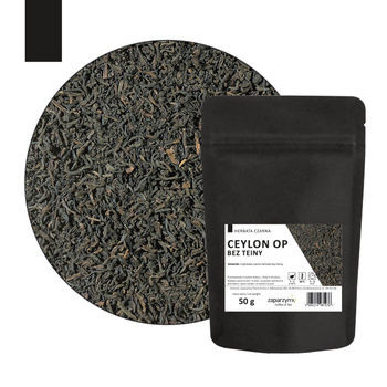 Herbata Czarna Bez Teiny Ceylon OP 50g